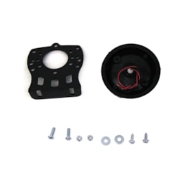 262 | GL1153ACRCR | LANTERNA LATERAL BAU/CARRETA COM SUPORTE (CRISTAL)