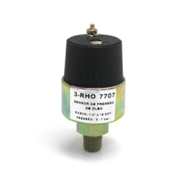 3RHO | 7707 | SENSOR PRESSAO OLEO CARGO E LINHA F MOTOR MWM 229/6 (ROSCA 1/4 NPT 18F)