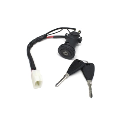 ALLCAR/MARZU | A077 | COMUTADOR/INTERRUPTOR/CHICOTE IGNICAO COMPLETO COM MIOLO/CILINDRO COM CHAVE MB TODOS 86/95