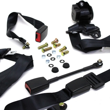 AMICINTOS | A6888600085 | JG CINTO SEGURANCA MB ACCELO/HPN/FPN (3 PONTOS RETRATIL) (PRETO)