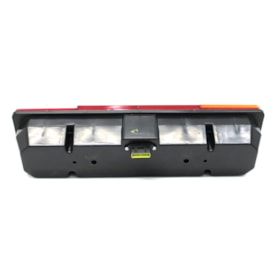 APEX | AP0014 | LANTERNA TRASEIRA TRICOLOR FORD CARGO MODERNO MB 710/912/1214/1418/1618/1718/2318 COM VIGIA/LUZ PLACA COM CONECTOR/PLUG RETANGULAR 5 VIAS