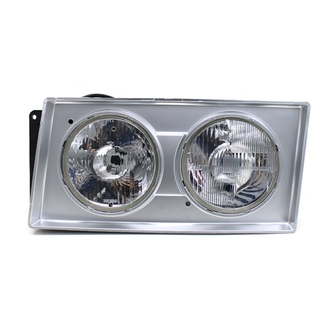 ARTEB FAROIS | AE0160245 | FAROL DUPLO REDONDO LE VW WORKER (2000 A 2002) (LAMPADA H1) (COM ARO E CARCACA PRATA) (LENTE POLICARBONATO)-c580afad-97ed-4180-ace2-2b0aa469fbae