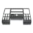 AUTOPLAST | AP526 | MOLDURA PAINEL INSTRUMENTOS/RADIO FORD CARGO TODOS (..2011) (COR GRAFITE)-fcc2d02e-d4c4-46c8-b488-d47cd3d39fa7