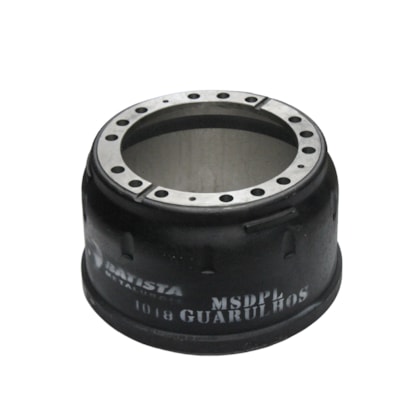 BATISTA FUNDICAO | 1018 | TAMBOR 10F FREIO TRASEIRO MB AXOR 2540/2544 MB 1935/1938/1941/2635/2638 (10 FUROS M23 E 5 FUROS GUIA M24)(LONA MB185) (ALTURA TOTAL 280MM)