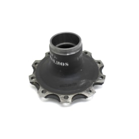 BATISTA FUNDICAO | 109 | CUBO 10F RODA DIANTEIRA MB AGL/HPN/FPN (FREIO A AR) (SEM ABS) (ROLAMENTOS 33208 E 33213 - RETENTOR 02049BG) (ALTURA TOTAL 222MM) (FRUM 587 - DURAMETAL 1309)