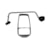 BEPO | D661A | JG ESPELHO C/BRACO RETROVISOR LE FORD CARGO NOVO PANDA 2012/2017 EURO 3 (BIFOCAL CONVEXO SEM DESEMBACADOR)-eabb7adf-940a-4774-95d4-ae25cd102647