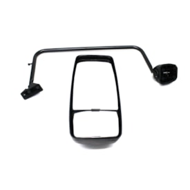 BEPO | D661A | JG ESPELHO C/BRACO RETROVISOR LE FORD CARGO NOVO PANDA 2012/2017 EURO 3 (BIFOCAL CONVEXO SEM DESEMBACADOR)