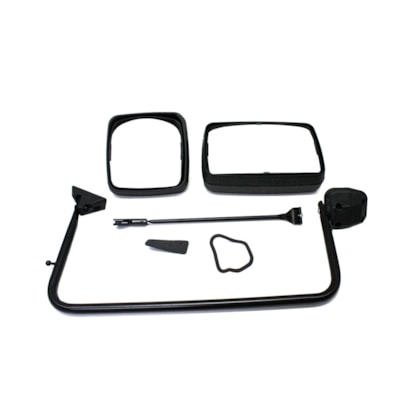BEPO | D664 | JG ESPELHO C/BRACO RETROVISOR LE FORD CARGO NOVO PANDA 2012/2017 EURO 5 COM ESPELHO AUXILIAR (SEM DESEMBACADOR) (D666 + D667 + D644E + D644F)