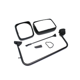 BEPO | D664 | JG ESPELHO C/BRACO RETROVISOR LE FORD CARGO NOVO PANDA 2012/2017 EURO 5 COM ESPELHO AUXILIAR (SEM DESEMBACADOR) (D666 + D667 + D644E + D644F)