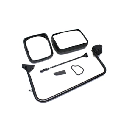 BEPO | D664 | JG ESPELHO C/BRACO RETROVISOR LE FORD CARGO NOVO PANDA 2012/2017 EURO 5 COM ESPELHO AUXILIAR (SEM DESEMBACADOR) (D666 + D667 + D644E + D644F)