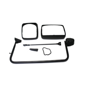 BEPO | D664 | JG ESPELHO C/BRACO RETROVISOR LE FORD CARGO NOVO PANDA 2012/2017 EURO 5 COM ESPELHO AUXILIAR (SEM DESEMBACADOR) (D666 + D667 + D644E + D644F)