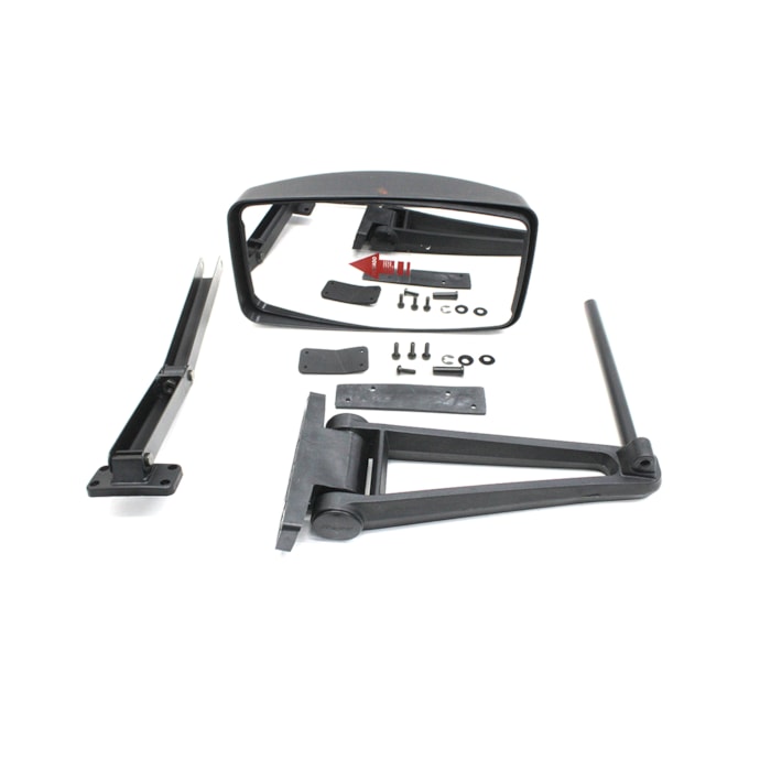 BEPO | D665 | JG ESPELHO C/BRACO+TIRANTE RETROVISOR LD FORD CARGO (INTEIRO VIDRO CONVEXO)-a8360ccc-5dc3-47d2-9df3-1e826699b9ba