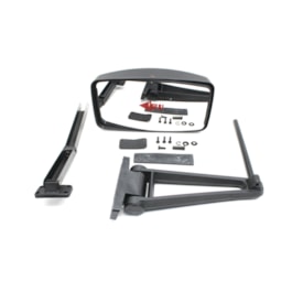 BEPO | D665 | JG ESPELHO C/BRACO+TIRANTE RETROVISOR LD FORD CARGO (INTEIRO VIDRO CONVEXO)