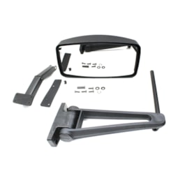 BEPO | D665A | JG ESPELHO C/BRACO+TIRANTE RETROVISOR LE FORD CARGO (INTEIRO VIDRO CONVEXO)