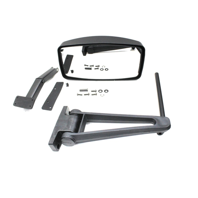 BEPO | D665A | JG ESPELHO C/BRACO+TIRANTE RETROVISOR LE FORD CARGO (INTEIRO VIDRO CONVEXO)-de6896d6-24aa-4976-9dae-d40b4212d064