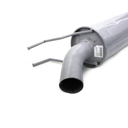 BEPO | F121 | SILENCIOSO F350/F4000 (1998 A 2005) (COM TUBO/CANO INTERMEDIARIO SOLDADO) (MODELO REDONDO)