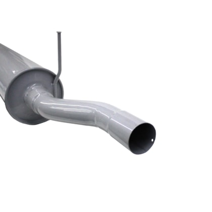 BEPO | F121 | SILENCIOSO F350/F4000 (1998 A 2005) (COM TUBO/CANO INTERMEDIARIO SOLDADO) (MODELO REDONDO)