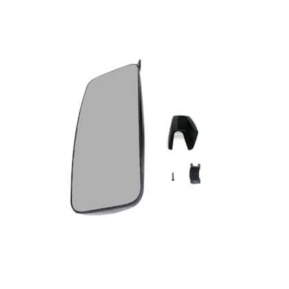 BEPO | M029H | ESPELHO RETROVISOR LE MB AXOR/ATEGO (2013..) (MANUAL SEM AQUECIMENTO/DESEMBACADOR) (VIDRO CONVEXO)