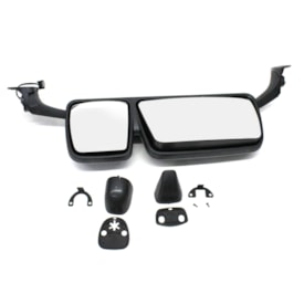 BEPO | M030A | JG ESPELHO RETROVISOR LD MB ACTROS (2016 A 2020) (CONVEXO) (ELETRICO COM DESEMBACADOR)