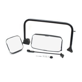 BEPO | M038T | JG ESPELHO RETROVISOR COM BRACO E ESPELHO AUXILIAR LE MB AXOR/ATEGO 2014.. (MANUAL CONVEXO SEM AQUECIMENTO/DESEMBACADOR)