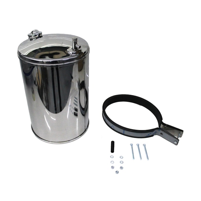 BEPO | M323 | COROTE/BARRICA DAGUA 30L (COM SUPORTE/CINTA DE FIXACAO) INOX-306975db-7fe6-4c5f-8247-380649af42a9
