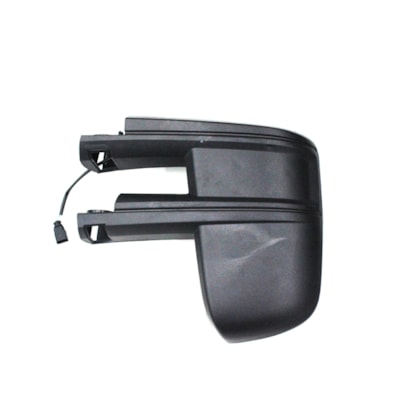 BEPO | W808 | CONJUNTO ESPELHO RETROVISOR LD CONVEXO BIFOCAL SUPERIOR/INFERIOR VW NOVO DELIVERY (COM BRACO LONGO - SEM BASE FIXACAO) (ELETRICO COM DESEMBACADOR)