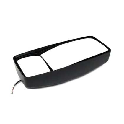 BEPO | W839 | ESPELHO RETROVISOR LE/LD ELETRICO (VIDRO MAIOR/MENOR COM BI-FOCAL CONVEXO) VW CONSTELLATION (2006 A 2012)