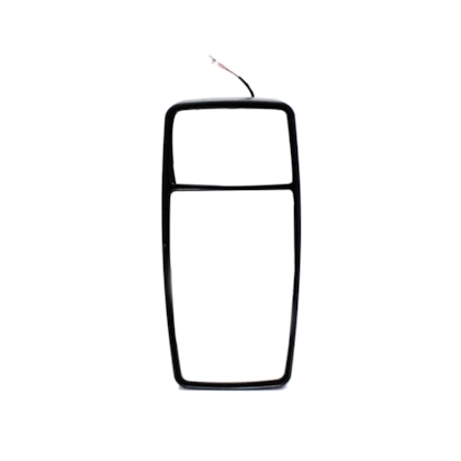 BEPO | W839 | ESPELHO RETROVISOR LE/LD ELETRICO (VIDRO MAIOR/MENOR COM BI-FOCAL CONVEXO) VW CONSTELLATION (2006 A 2012)