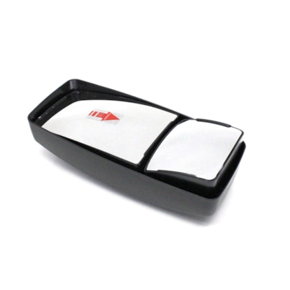 BEPO | W848 | ESPELHO RETROVISOR LE VW CONSTELLATION 2012... EURO 5 (ELETRICO BIFOCAL CONVEXO SEM DESEMBACADOR)