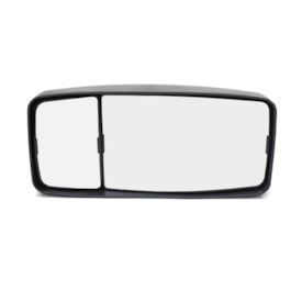 BEPO | W907 | ESPELHO RETROVISOR LD/LE VW CONSTELLATION | MB 1938 | FORD CARGO (VIDRO MAIOR/MENOR COM BI-FOCAL CONVEXO) (SEM DESEMBACADOR)