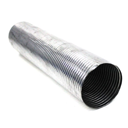 BEPO | W930F | TUBO FLEXIVEL 3.1/2 X 400MM ESCAPAMENTO VW CONSTELLATION (SEM ABRACADEIRA) (INOX)