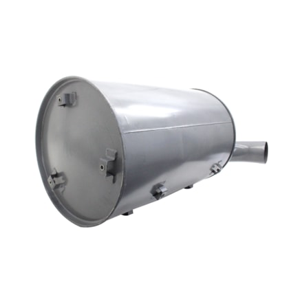 BEPO | W933 | SILENCIOSO ESCAPAMENTO VW CONSTELLATION 19370/25370 MOTOR MWM EURO 3 (SEM CHAPAS PROTECAO CALOR)