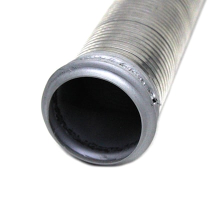 BEPO | W944I | TUBO FLEXIVEL 3POL X 425MM ESCAPAMENTO VW (COM ABRACADEIRA TU SOLDADA) (INOX)