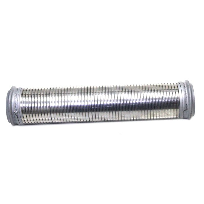 BEPO | W944I | TUBO FLEXIVEL 3POL X 425MM ESCAPAMENTO VW (COM ABRACADEIRA TU SOLDADA) (INOX)-60a2b79a-41f5-4f57-903f-42071dd3c4e1