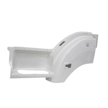BONFANTI | A9586601101 | ESTRIBO/PARALAMA SIMPLES 1 DEGRAU LE MB AXOR 2544 (COM FURO PARA LANTERNA RETANGULAR) (COM FURO SUPERIOR PARA BOTAO ABERTURA) (PARA USO TAPETE/PISANTE DE CHAPA) (FIBRA)