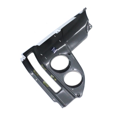 BONFANTI | A9798800340 | ARO/MOLDURA FAROL DUPLO REDONDO LE MB ACCELO 815/915C/1016 (...2022) (SEM DEFLETOR) (PLASTICO)