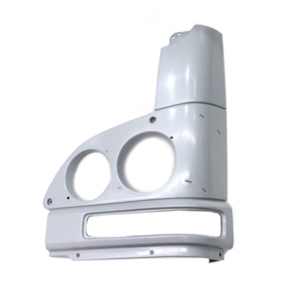 BONFANTI | A9798800340 | ARO/MOLDURA FAROL DUPLO REDONDO LE MB ACCELO 815/915C/1016 (...2022) (SEM DEFLETOR) (PLASTICO)