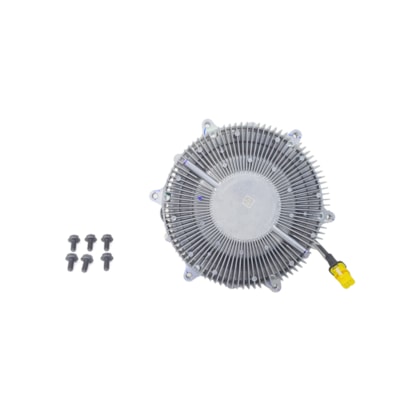 BORG WARNER | 157070000088 | EMBREAGEM VISCOSA 6F VW 17280/24280/26280/31280 ADVANTECH | VW ONIBUS ONIBUS 17260OD MOTOR MAN D08 (COM CHICOTE TC5000667) (COM 6 FUROS DE FIXACAO)