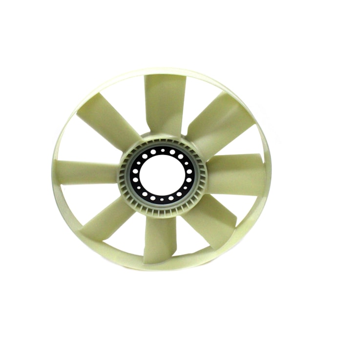 BORG WARNER | 167070000121 | HELICE PLASTICO 8PAS COM ARO SEM VISCOSA VW MOTOR MAN D08 EURO 5 | IVECO TECTOR/ATTACK 17OE22/ATTACK 24OE22 MOTOR FPT NEF4 2012...2022-08b8ef46-c4ec-4992-aa06-5e5f2f34b686