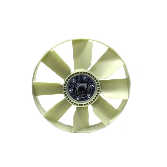 BORG WARNER | 178070000496 | CONJUNTO HELICE PLASTICO 8PAS COM ARO COM VISCOSA VW CONSTELLATION | FORD CARGO NOVO PANDA | MOTOR CUMMINS SERIE ISC-d9935015-4b77-411b-8707-373604a86e2b