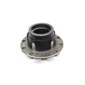 CASTERTECH | CT069 | CUBO 10F RODA 8090 EIXO TANDEN E CARRETA/TRUCK (ROLAMENTOS 32218 E 804358) (TAMPA/CALOTA 4F) (DIAMETRO 219,70/285,75MM X ALTURA 196MM) (MODELO LISO)