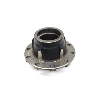 CASTERTECH | CT069 | CUBO 10F RODA 8090 EIXO TANDEN E CARRETA/TRUCK (ROLAMENTOS 32218 E 804358) (TAMPA/CALOTA 4F) (DIAMETRO 280,80/335MM X ALTURA 196MM) (MODELO LISO)