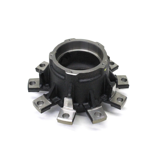 CASTERTECH | CT070 | CUBO 10F RODA DISCO 9090 CARRETA FACHINNI/RANDON RADIAL OUTBOARD (ROLAMENTOS 32218) (COM ABS) (TAMPA/CALOTA 5F) (DIAMETRO 284,95/335MM X ALTURA 195,50MM) (9090)-59203f21-4069-4fdc-8b15-38c36ccdb1f1