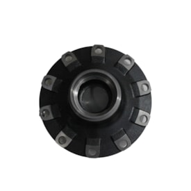 CASTERTECH | CT076 | CUBO 10F RODA DIANTEIRA FORD/VW (SEM ABS) (ROLAMENTOS 212049/212011 E 3782/3720 - RETENTOR 02484BGE)