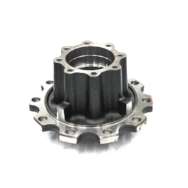 CASTERTECH | CT081 | CUBO 10F RODA TRASEIRA VOLVO VM | ONIBUS AGRALE 15190 (COM ABS) (ALTURA 220MM) (ROLAMENTOS 572/580 E 594A/592A)