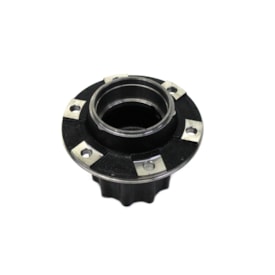 CASTERTECH | CT110 | CUBO 6F RODA TRASEIRA VW DELIVERY/MICRO ONIBUS (COM ABS) (ROLAMENTOS JLM506849/JLM506810 E 33287/33462 - RETENTOR 08471BRY) EIXO DANA S-130 (PARA SEMI EIXO 10F) (ALTURA TOTAL 195MM)