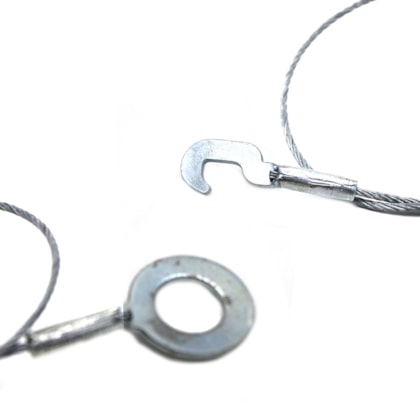 CECCARELLI | 2P0698211 | JG REPARO COM CABO ACO SAPATA/PATIM FREIO TRASEIRO LD/LE | VW DELIVERY 5140 (..12) | FORD F4000 (85/05) | MICRO ONIBUS AGRALE VOLARE A5/A6 | GM A40/C40/D40 (PARA 2 LADOS)