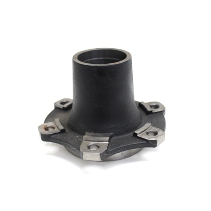 CERCENA | CRC079 | CUBO 6F RODA DIANTEIRA FORD/VW (SEM ABS) (ROLAMENTOS 15106/15250X E 25590/25522 E RETENTOR 00188BA) (ALTURA 161MM)