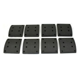 COBREQ | 0135TX140 | LONA FREIO 1X DIANTEIRA MAN TGX 28440/29440/33440 | FREIO DIANTEIRO MB NOVO ACTROS | FREIO TRASEIRO MB 1924/1929/1934/1935/1941/2635 | MB AXOR (CONFORME POSICAO MONTAGEM)