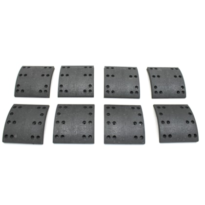 COBREQ | 0546T142 | LONA FREIO STD DIANTEIRO VW ONIBUS 17230OD/17260OD 10/2014.. FREIO DIANTEIRO VW METEOR | IVECO BUS 170S28 (410X180MM) ( SISTEMA MASTER )